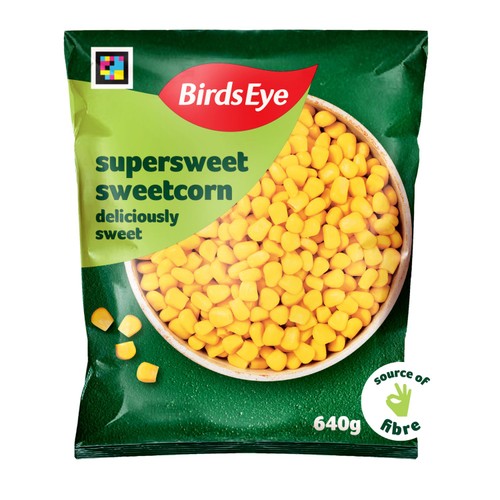 Birds Eye Supersweet Sweetcorn 640g