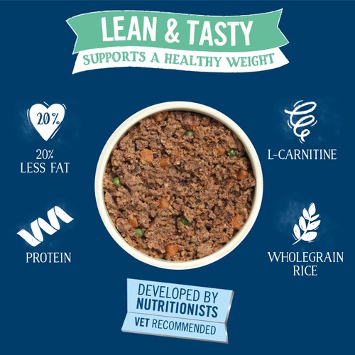 lean and tasty dog food
