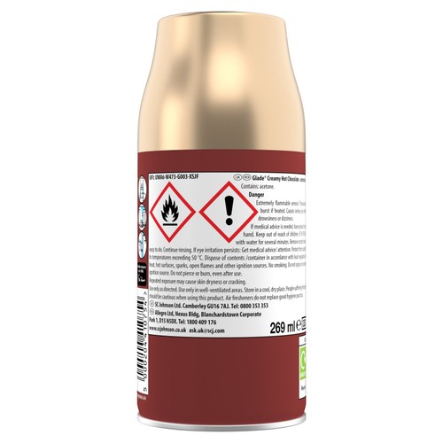 Glade Automatic Spray Refill Festive Honey & Chocolate Air Freshener 269ml