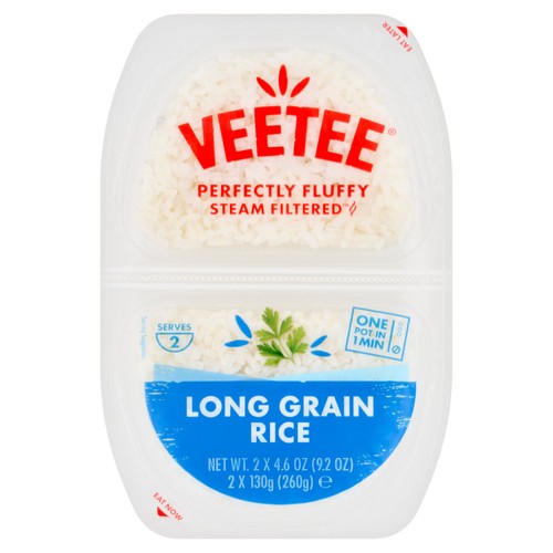 Veetee Heat & Eat Long Grain Rice Pots 