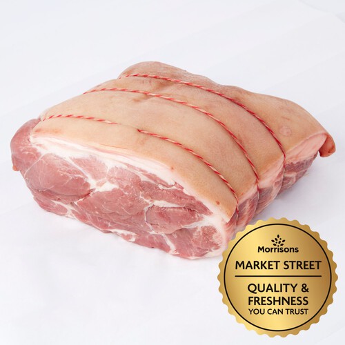 Market Street British Shoulder Of Pork Boneless