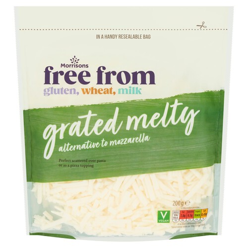 Morrisons Free From Grated Mozzarella Style