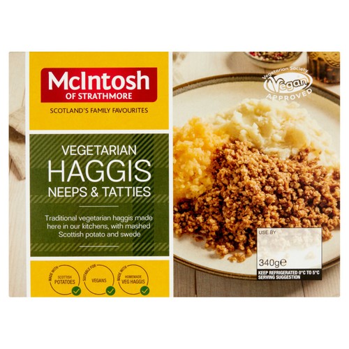 McIntosh Vegetarian Haggis Neeps Tatties