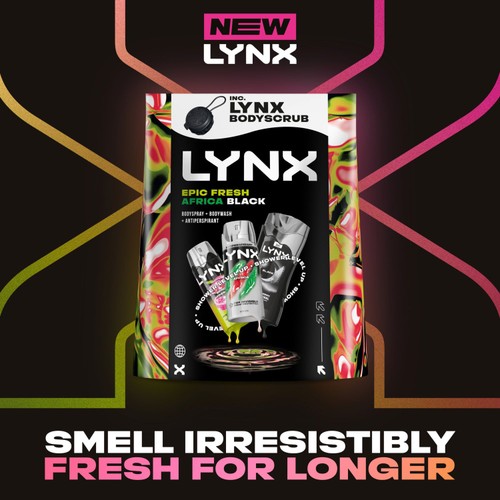 Lynx Trio All Stars Bodyscrub Gift Set
