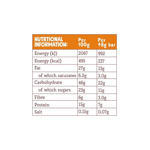 Pip & Nut Original Peanut Butter Stuffed Oat Bars   3 x 48g