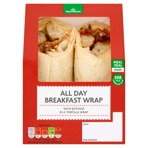 Morrisons Breakfast Wrap