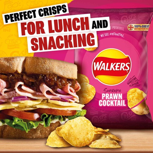 Walkers Prawn Cocktail Multipack Crisps 