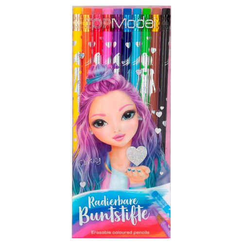 Topmodel Erasable Coloured Pencils