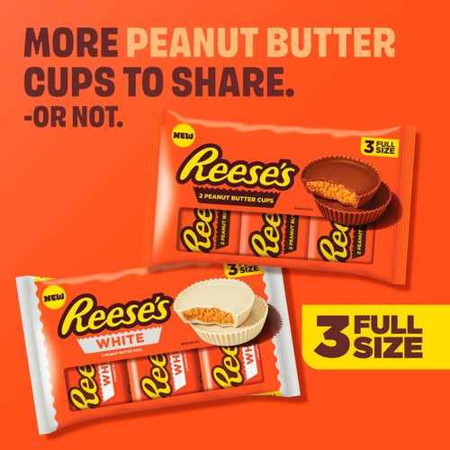 Reese's Peanut Butter Cups  3 x 42g packs