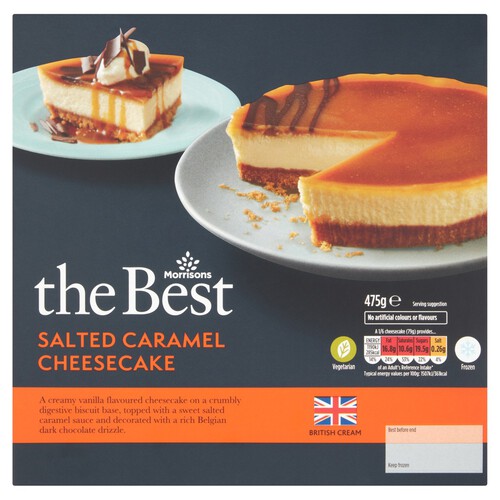 Morrisons The Best Salted Caramel Cheesecake 