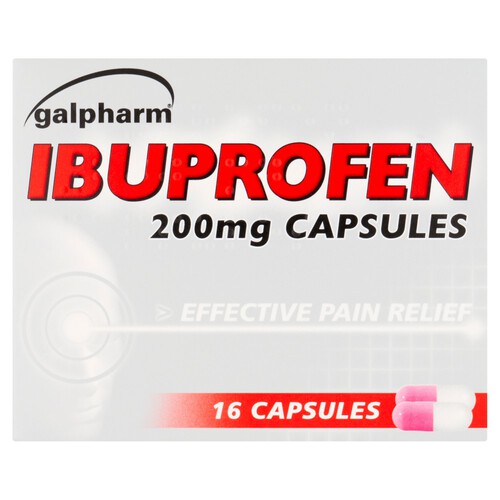 Galpharm Ibuprofen Capsules 