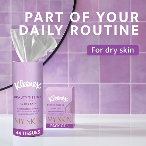 Kleenex Myskin Dry Box 40Sc