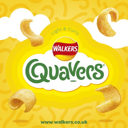 Walkers Quavers Variety Multipack Snacks Crisps 