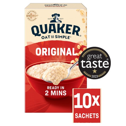 Quaker Oat So Simple Original Porridge Sachets