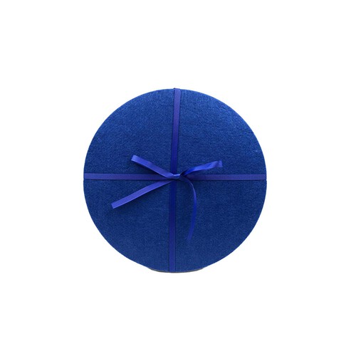 Nutmeg Home Blue Felt Mats