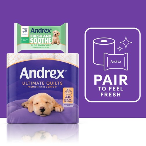 Andrex Ultimate Quilts Toilet Roll 16 Pack