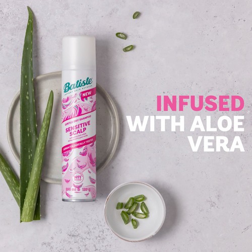 Batiste Sensitive Scalp Lightly Fragranced Dry Shampoo   200ml