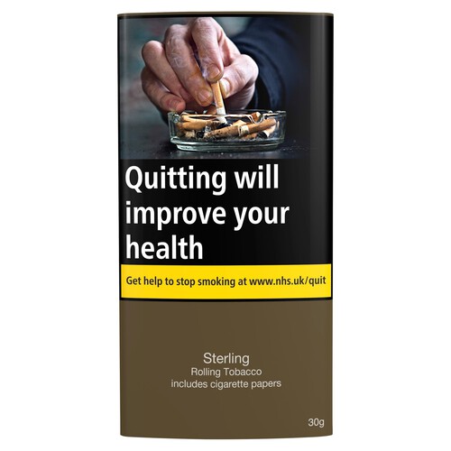 Sterling Rolling Tobacco Includes Cigarette Papers