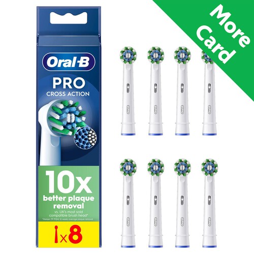 Oral-B Cross Action Electric Toothbrush Heads