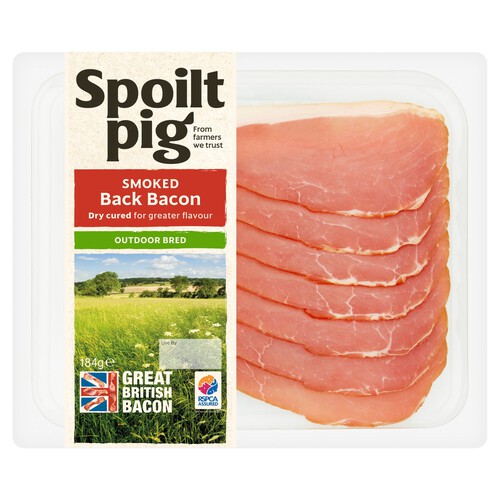 Spoiltpig Smoked Dry Cured Back Bacon Rashers