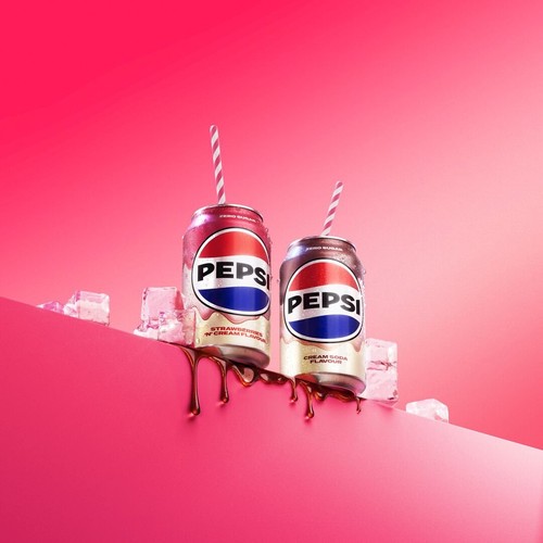 Pepsi Zero Sugar Cream Soda Flavour 8x330ml