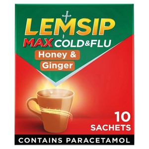 Lemsip Max Infusions Honey & Ginger Sachets