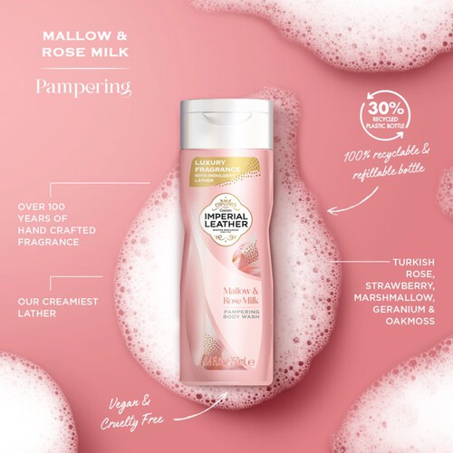 Imperial Leather Body Wash Mallow & Rose Milk 