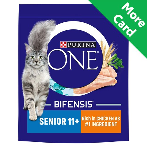 Purina One Senior 11+ Chicken Dry Cat Food 