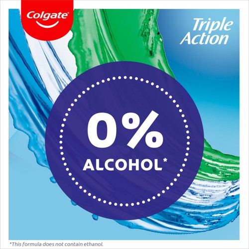 Colgate Triple Action Mouthwash Alcohol Free 500ml