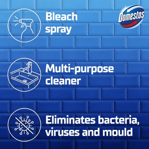 Domestos Spray Bleach Multipurpose Cleaner 700ml