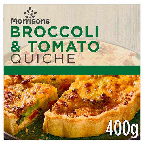 Morrisons Broccoli & Tomato Quiche 