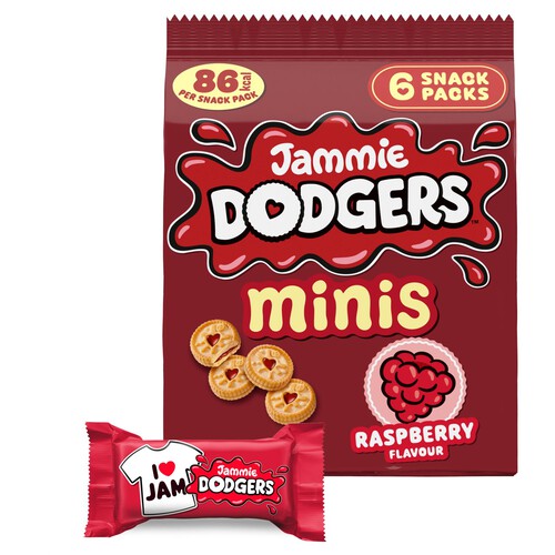 Jammie Dodgers Biscuit Mini 6 Pack