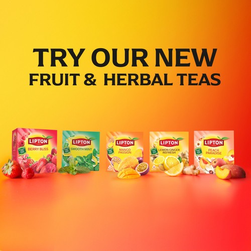 Lipton Fruit & Herbal Smooth Mint 20 Tea Bags