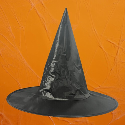 Morrisons Halloween Witch Hat Black & Printed Assorted 