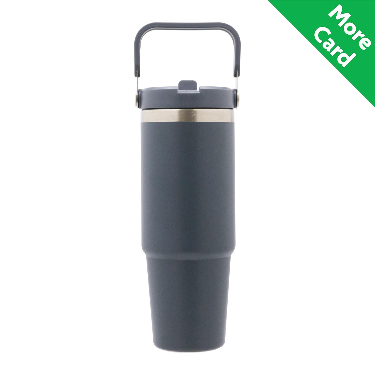 Nutmeg Home Tumbler With Top Handle Charcoal