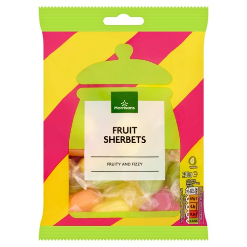 Morrisons Fruit Sherbets 200g
