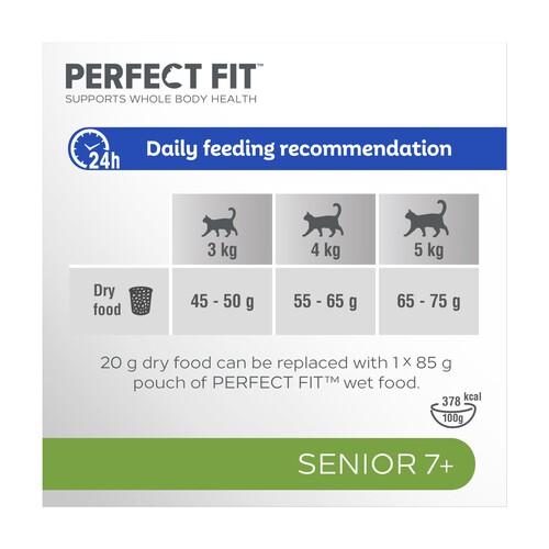 Perfect fit senior cat food best sale