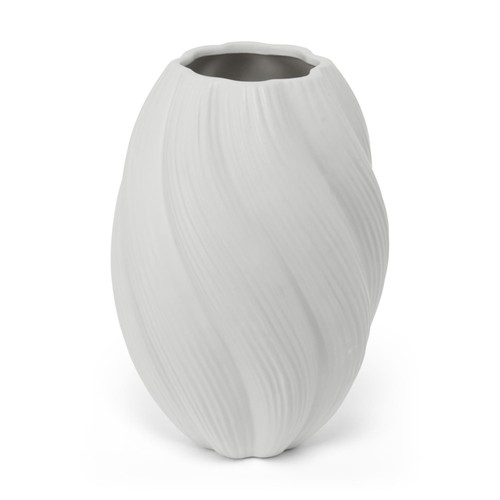 Nutmeg Home Lux Sanctuary Textured Ceramic Vase