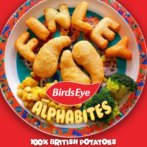 Birds Eye Potato Alphabites 456g