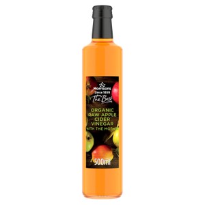 Morrisons The Best Organic Raw Apple Cider Vinegar 500ml