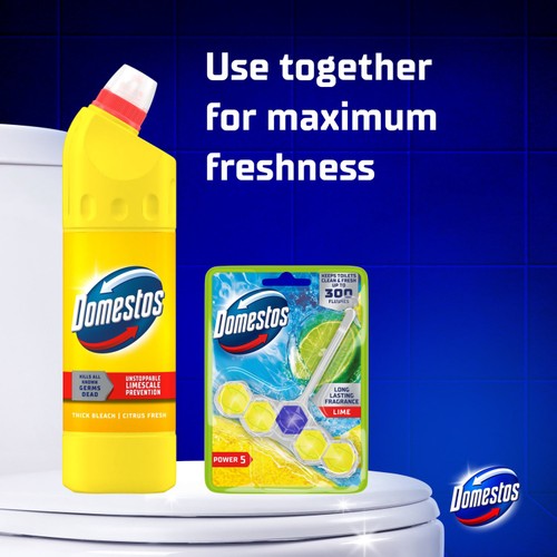 Domestos Bleach Citrus Toilet Cleaner 750ml