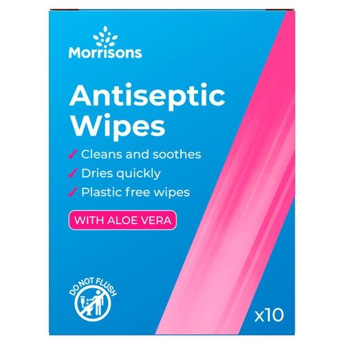 Morrisons Antiseptic Wipes 