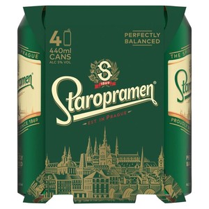 Brooklyn Pilsner Lager Beer Cans 4x440ml