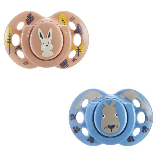  Tommee Tippee Fun Style Orthodontic Soothers 18-36M