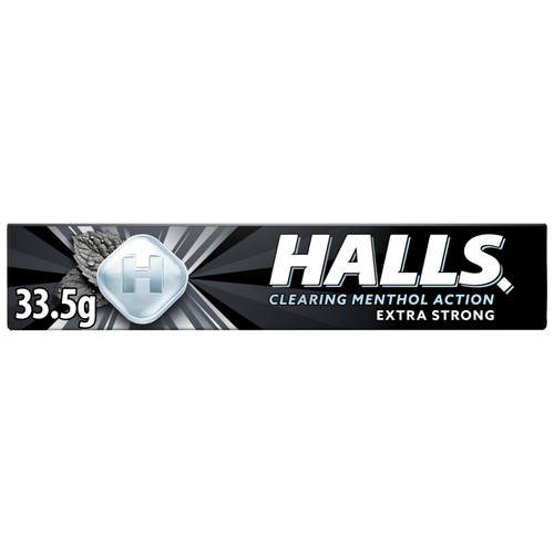 Halls Extra Strong Lozenges Roll