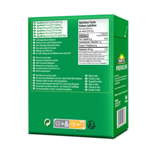 Tata Tea Premium Round Tea Bags 638g