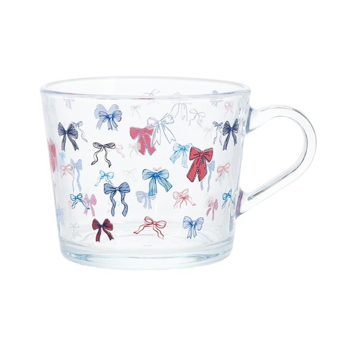 Bow Glass Mug