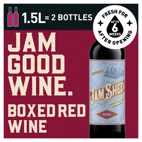 Jam Shed Shiraz Red Wine
