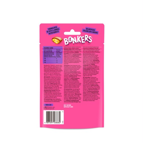 Bonkers Bangin Beef Flavour Cat Treats