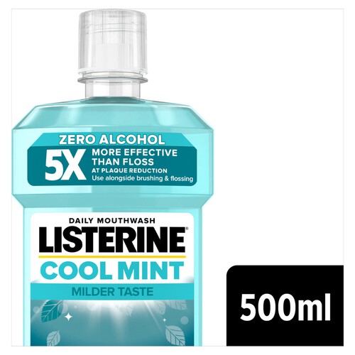 Listerine Cool Mint Milder Taste Mouthwash 